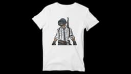 T-Shirt Lone Survivor Lv.3 - White