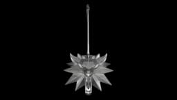 The Witcher Wolf Medallion Ornament