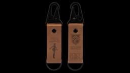 Croft Manor Keychain - Brown/Black