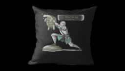 Elden Ring Praise The Dog Pillow
