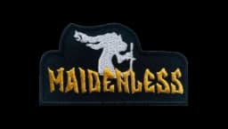 Elden Ring Maidenless Patch - Black/Yellow
