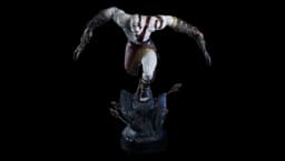 Lunging Kratos Exclusive Statue