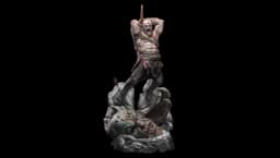 GOW: Kratos VS Troll Diorama Statue 1:6 Scale