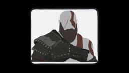 Kratos GOW Mouse Pad Small