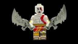 Kratos God of War Custom Lego Mini-Figure