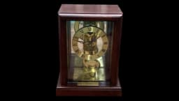 Vintage CIA For Honorable Service Mantel Clock