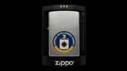 CIA Logo Metal Lighter
