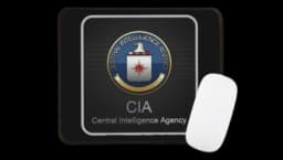 CIA Mousepad - Black