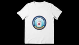 CIA Logo Essential T-Shirt - White