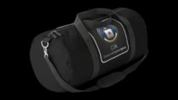 CIA Logo Duffle Bag - Black