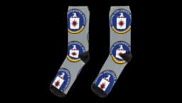 CIA Military Veteran Spy Socks