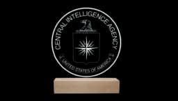 CIA Logo LED Lamp - RGB