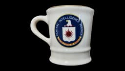 Vintage CIA Coffe Cup - White