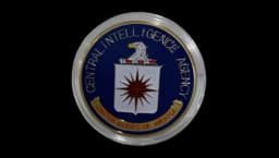CIA Challenge Coin - Yellow/Blue