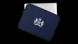 SIS Logo Laptop Sleeve - Navy