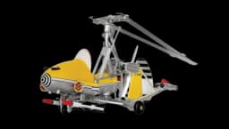 You Only Live Twice Little Nelly Gyrocopter Model