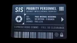 Personalised 007 Secret Agent ID Card