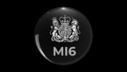 MI6 Pin - Black