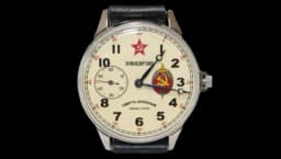 "Death to Spies" KGB Mechanical Watch - Silver/Black