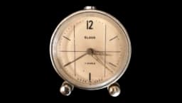 1957 USSR Table Alarm Clock
