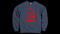 USSR Crewneck Sweatshirt - Navy