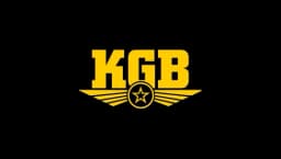 KGB USSR Poster - Black/Yellow