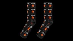 KGB Is Watching You Socks - Black
