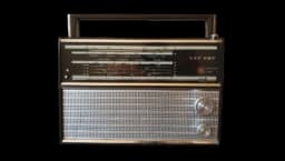 202 USSR Portable Radio Receiver