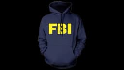 FBI Pullover Hoodie - Navy