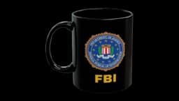 FBI Coffee Mug - Black