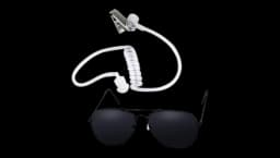 2-Piece Spy Agent Costume Set