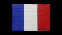 France Flag Embroidered Emblem Patch
