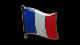 French Flag Enamel Pin