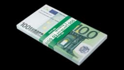 100 Euro Bills Prop Replica (10000 In Total)