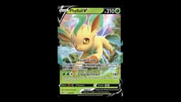 Leafeon V EB125 13/159 Ultra Rare