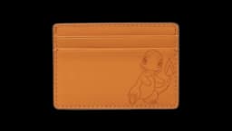 Fossil Charmander Orange Leather Steven Card Case