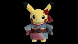 Kogei Kimono Pikachu Plush 8-in