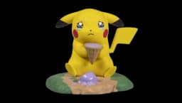Pikachu Moods Sad Figure