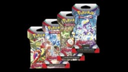 Scarlet & Violet Sleeved Booster Pack 10 Cards