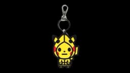 Pikachu Keychain - Yellow/Red/Black