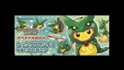 XY Break Pikachu & Rayquaza Poncho Special Box
