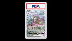 Sword & Shield Evolving Skies 218 Full Art Rayquaza VMAX Secret - PSA 10