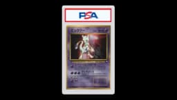 Mewtwo Glossy CD - PSA 8