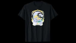 Jirachi Celestial Night Sky Moon T-Shirt - Black