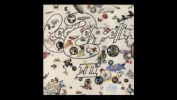 Led Zeppelin III 1st EX UK Vinyl LP PRE OWNED