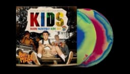 K.I.D.S. 2XLP Vinyl - Red/Blue/Green Swirl
