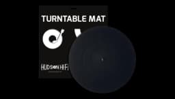 Silicone Turntable Platter Mat - Black