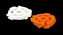 45 RPM 7" Vinyl Record Adapters - 10 PCs