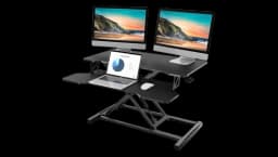Height Adjustable Standing Desk - Black