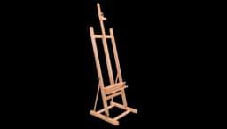 Medium Wooden Studio H Frame Easel